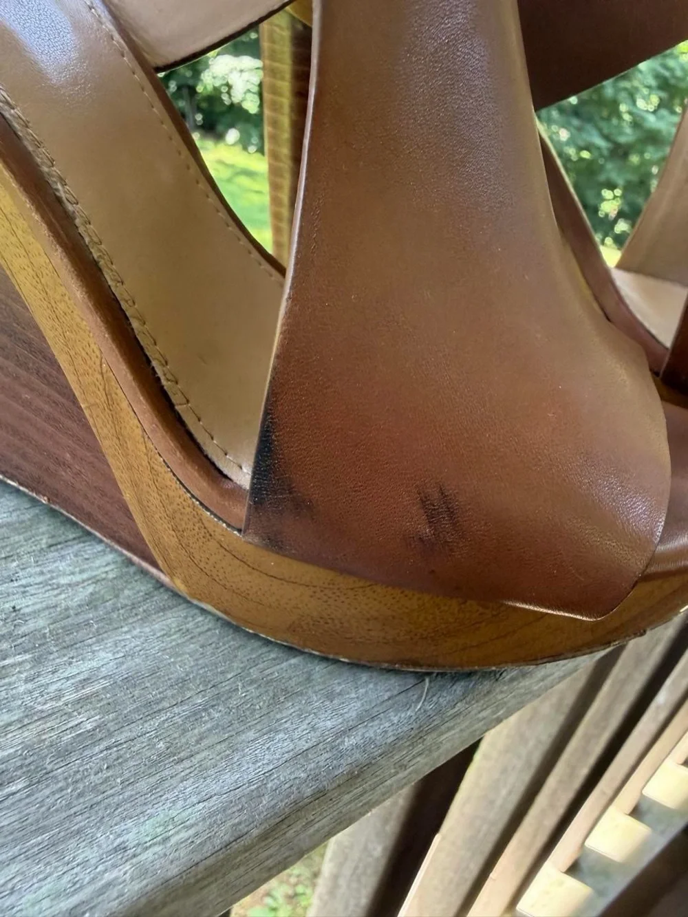 Michael Kors tan leather